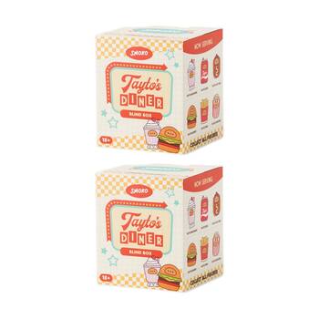 2PK Smoko Tayto Diner Blind Box Toy Collectable Figurine 15Y+ Assorted