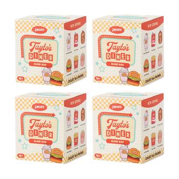 4PK Smoko Tayto Diner Blind Box Toy Collectable Figurine 15Y+ Assorted