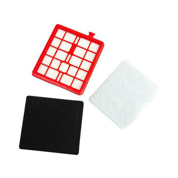 Hoover T4008 5013PH 5016 Filter Set for Optimal Vacuum Performance White