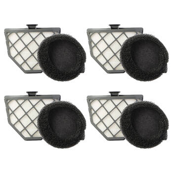 4PK Pullman Advance Lithium PL950 Vacuum Filter Optimal Dust Filtration Black