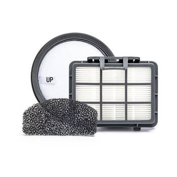 Sauber Pro Pets Bagless Vacuum Replacement Filter for Optimal Airflow White