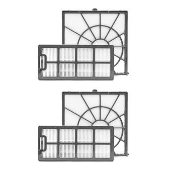 2PK Sauber Pro Pets Bagged Filter Set for Superior Filtration and Suction White