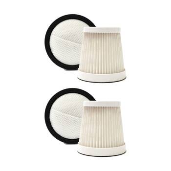 2PK i-Vac Pets S40 Exhaust & HEPA Filter Set For Stick Vacuum Cleaner