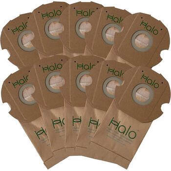 10pc Halo Capsule Vacuum Cleaner Dirt/Dust Pouches/Bags