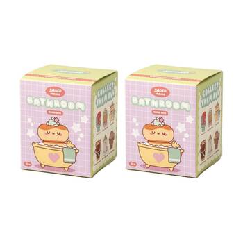 2PK Smoko Friends Bathroom Blind Toy Collectable Figurine 15Y+ Assorted