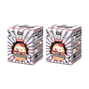 2PK Smoko Friends Mimes Blind Box Toy Collectable Figurine 15Y+ Assorted