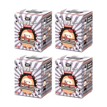 4PK Smoko Friends Mimes Blind Box Toy Collectable Figurine 15Y+ Assorted