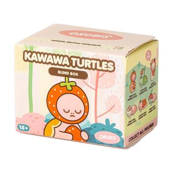 Smoko Kawawa Turtles Blind Box Toy Collectable Figurine 15Y+ Assorted