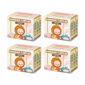 4PK Smoko Kawawa Turtles Blind Box Toy Collectable Figurine 15Y+ Assorted