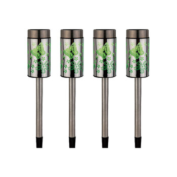 4x Licht Solar Butterfly Flower Light 6x41.2cm