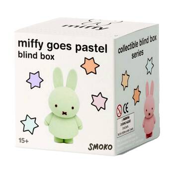 Smoko Miffy Goes Pastel Blind Box Toy Collectable Figurine 15Y+ Assorted