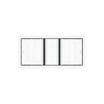 IXL Luminate Dual 3in1 Bathroom Heater/Exhaust Fan w/ Light - White