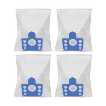 4pc Wertheim Vacuum Cleaner Bags Easy Seal Synthetic Fits W4000 W4410 W4430 