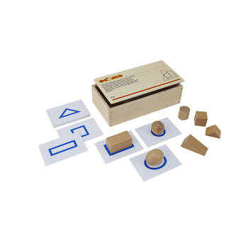 10pc Educo Geometric Shapes Educational Toy Kids/Children - 3y+