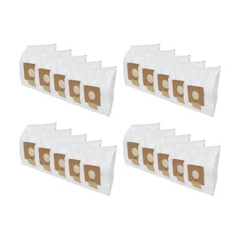 20pc CleanUp Vacuum Bags For Wertheim Dog And Cat W2000 Pet Hair Allergen