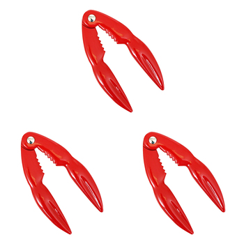 3PK Appetito Crab Cracker Home Kitchen Cooking Tableware Red