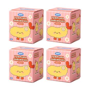 4PK Smoko Tempura Shrimpie Blind Box Toy Collectable Figurine 15Y+ Assorted