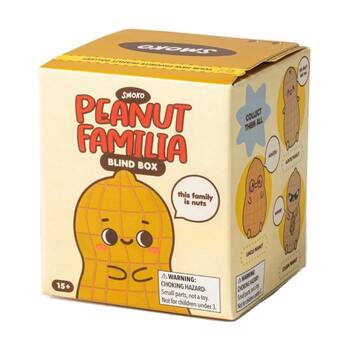 Smoko Peanut Familia Blind Box Toy Collectable Figurine 15Y+ Assorted