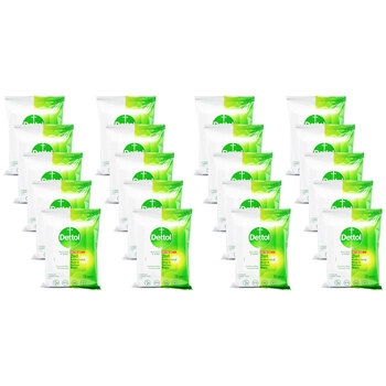 300pc Dettol Antibacterial Hand And Surface Wipes