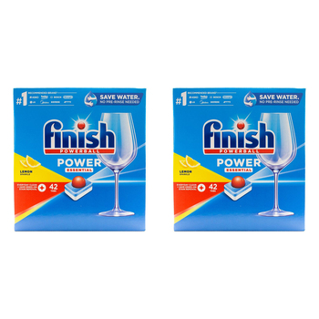 84pc Finish Dishwasher Tablets w/ Powerball Lemon Sparkle