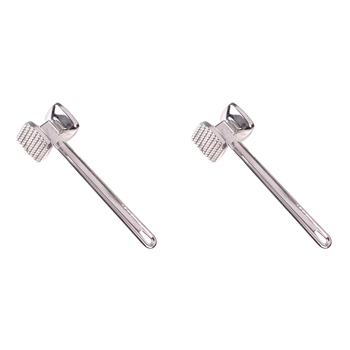 2PK Appetito Aluminium Meat Tenderiser Large Kitchen Cooking 