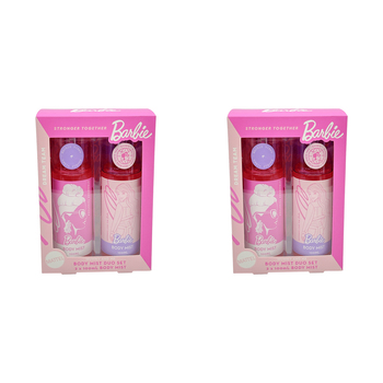 2x 2pc Barbie Mummy & Me Range Body Mist Duo Set 100ml 6y+