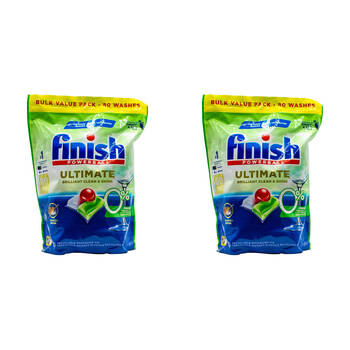 160pc Finish Powerball Dishwasher Tablets Ultimate Brilliant Scent & Shine