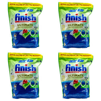 320pc Finish Powerball Dishwasher Tablets Ultimate Brilliant Scent & Shine
