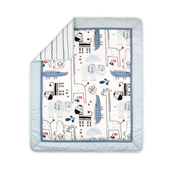 Little Haven Baby/Infant  Cot Bedding Quilt Safari 100x120cm