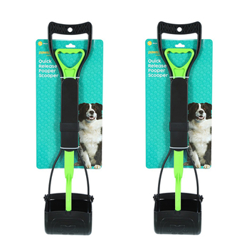 2x Boxsweden Quick Release 60cm Pooper Scooper - Assorted