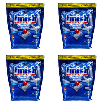 360pc Finish Powerball Dishwasher Tablets Quantum Essential Fresh Scent