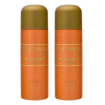 2PK Eternal Love 200ml Night Time Body Spray Perfume For Women