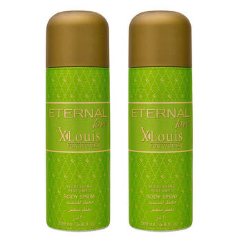 2PK Eternal Love 200ml Body Spray Fragrance X-Louis For Women