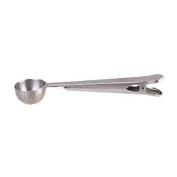 Casabarista Stainless Steel Coffee Scoop Clip - Silver