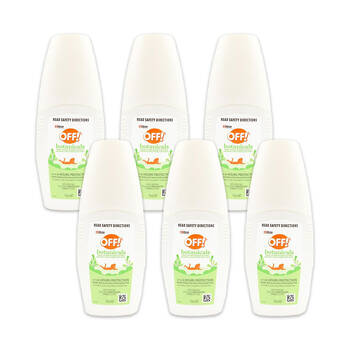 6PK Off Botanicals Plant Based Insect Repellent Spray 95ml