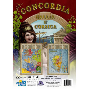 Rio Grande Concordia Aegyptus/Creta Kids Interactive Board Game 13y+