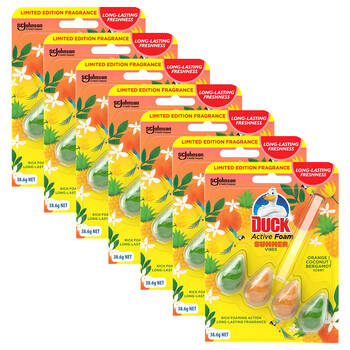 7PK Duck 38.6G Toilet Cage Active Foam Limited Edition Summer Vibes