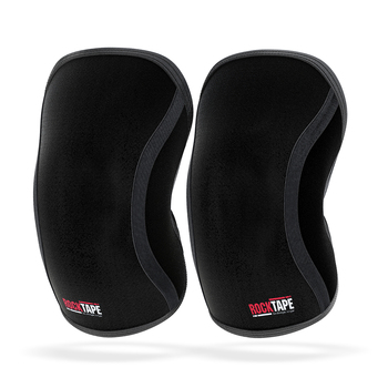 Rocktape Assassins 7mm Knee Compression Sleeves Small Black