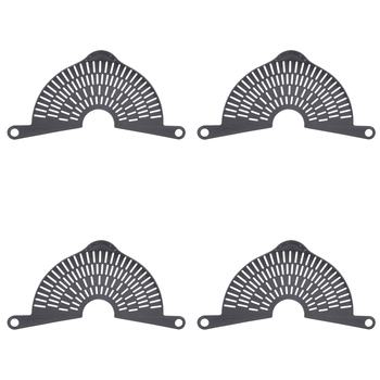 4PK Appetito Pot Drainer & Pourer Charcoal Home Kitchen Cooking