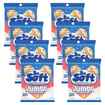 8PK The So Soft Marshmallow Co Roasters Marshmallows Lollies 300g Jumbo