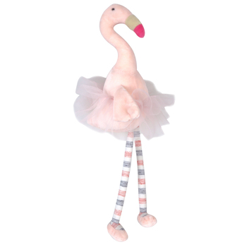 Ollie & Paige Flamingo In A Tutu Kids Stuffed Animal Toy 42cm