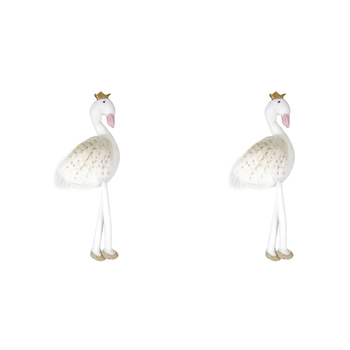 2PK Ollie & Paige Sophia The Swan Kids Stuffed Animal Toy 40cm