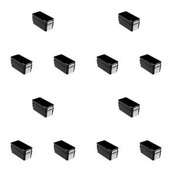 12PK Boxsweden Drawer Organiser Tray Rectangle 15x7.5cm - Assorted