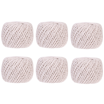 6PK Appetito Cotton Kitchen Twine 80 Metres Home Kitchen Cooking