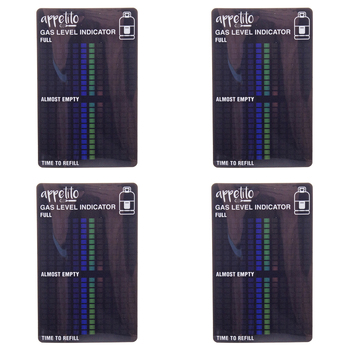 4PK Appetito Magnetic Gas Level Indicator Home Kitchen Cooking