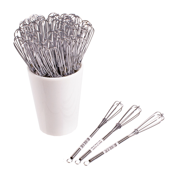 48pc Appetito Mini Whisk 7" Home/Kitchen Cooking Accessory