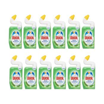 12PK Duck Deep Action Gel Pine Cleaner Bottle 500ml Liquid Cleaning Detergent