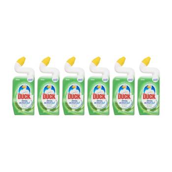 6PK Duck Deep Action Gel Pine Cleaner Bottle 500ml Liquid Cleaning Detergent