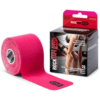 20pc Rocktape Go Precut Kinesiology Sports Stretchy Tape Strips Pink