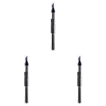 3PK Maybelline 1.1g Brow Lift Stick Tattoo Studio Deep Brown #260